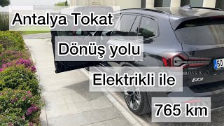 Elektrikli otomobil ile 765 km uzun yol Toros dağlarında Tüketim durumu Antalya Konya Arası Tüketim [upl. by Dric]