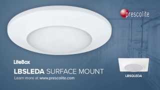 Prescolite LBSLEDA Surface Mount [upl. by Philoo724]