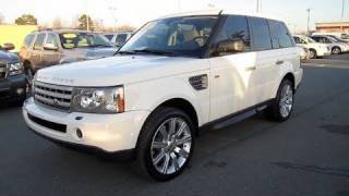 2008 Range Rover Sport Supercharged Start Up Engine In Depth Tour and Short Drive [upl. by Fredella]