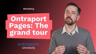 How to design a landing page A tour of Ontraports page builder [upl. by Jessie254]