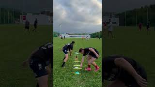 A Fun Speed Ladder Agility Race [upl. by Claudy]