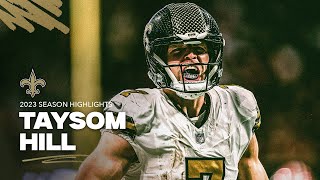 Taysom Hill 2023 NFL Season Highlights  New Orleans Saints [upl. by Sicard]