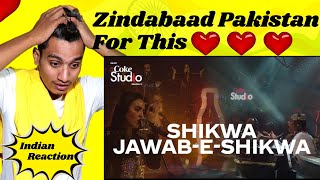 Indian Reaction on Coke Studio ShikwaJawabeShikwa Natasha Baig Fareed Ayaz amp Abu Muhammad Qawwal [upl. by Cinemod]