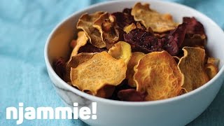 Groentenchips recept  njammie [upl. by Cathryn]