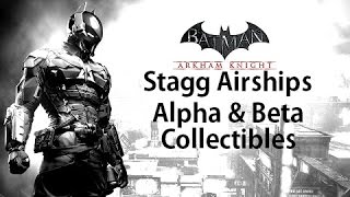 Batman Arkham Knight  Red question marks in electrified cage under Stagg Airships zeppelin [upl. by Nyrem]