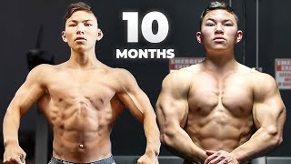 How I Bulked From 137175lbs in 10 Months  Tristyn Lee [upl. by Almena919]