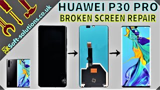 Huawei P30 Pro LCD Screen Replacement [upl. by Llerad633]