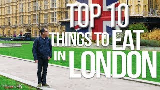 Top 10 Things to Eat in London Best British Food  SAM THE COOKING GUY 4K [upl. by Malek]