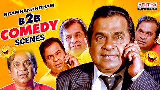 Brahmanandam B2B Comedy Scenes  Sabse Bada Don Movie  Ravi Teja Shriya Saran  Aditya Movies [upl. by Aikaj]