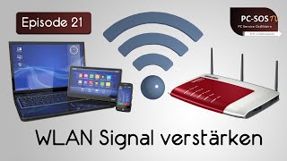 WLAN Reichweite amp Leistung verbessern  PC SOS TV [upl. by Domenic]