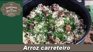 Lembranças com água na boca  Arroz carreteiro  Chef Taico [upl. by Tertia]