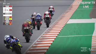 ❗ Somkiat Chantra Vs Celestino Vietti❗RACE Moto2 ValenciaGP 2024 [upl. by Iy]