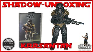 Shadow Unboxing de la Black Series de Krrsantan  The Book of Boba Fett [upl. by Peony]