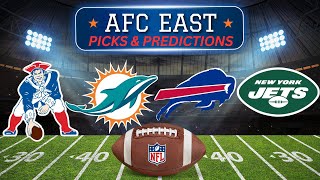 AFC East Division Preview Picks  NFL Bets with Picks And Parlays nfl [upl. by Zehe]