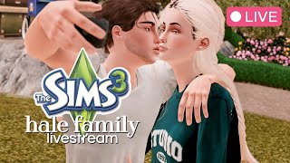 hanging with the hales・the sims 3 hale family livestream 21 [upl. by Luy]