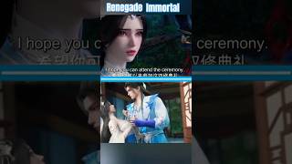 💘💘emotional moment for renegade immortaldonghua viral amv video [upl. by Dyob]