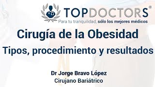 Cirugía de la Obesidad Tipos Procedimiento y Resultados [upl. by Anitsrihc]