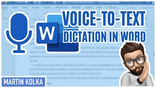 How to Use Dictation in Word [upl. by Monreal159]