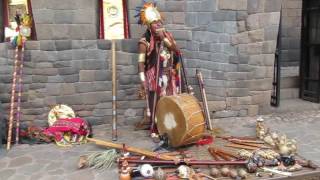 Traditional Inca music being played in Cuzco [upl. by Noillimaxam300]