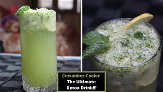 How to Make Healthy Detox Drink  Cucumber Detox Drink Recipe for Weight Loss  Divyaz Kitchen [upl. by Etnaed]