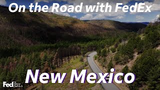 On the Road with FedEx Service Provider in New Mexico [upl. by Rowney]