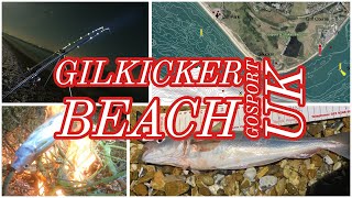 Fishing GILKICKER Beach GOSPORT  Sea Fishing South Coast UK [upl. by Jaunita314]