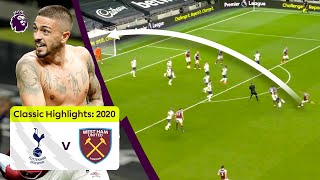 Spurs 33 West Ham  LATE HAMMERS COMBACK amp LANZINI STUNNER Premier League Highlights [upl. by Hecker]