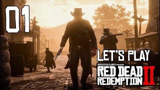 Red Dead Redemption 2  Lets Play Part 1 Outlaws From the West [upl. by Alywt]