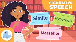 FIGURATIVE SPEECH for KIDS 🧾 Similes Metaphors and Hyperboles ✏️ Literature for Kids ✍️ Episode 1 [upl. by Rotberg]