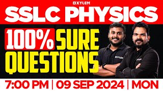 SSLC Physics  100 Sure Questions  Xylem SSLC [upl. by Ahsrav156]