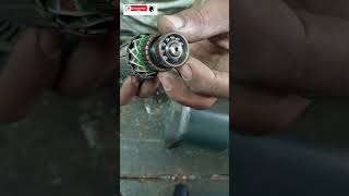 Bosch grinder bearing change boschpowertoolsshorts [upl. by Aicilec391]