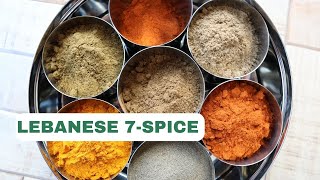 Lebanese 7 spice Recipe  the best authentic spice blend for all your Lebanese recipes [upl. by Anelim]