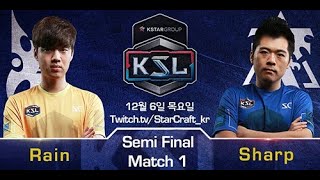 KSL 시즌 2  4강 정윤종 vs 조기석 [upl. by Sisson760]