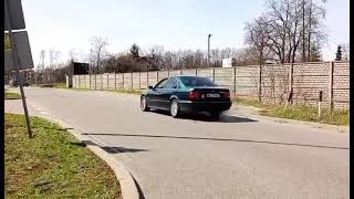 BMW E39 528i DRIFT BIEDRONKA CRASH [upl. by Halsey479]