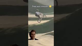 THAT WAS SMOOTH 🥳 bmx bike trick fypage [upl. by Cherri991]