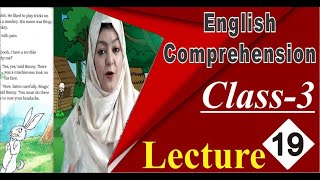 English Comprehension  Class 3  Unit  4  Page 26  Lecture 19  Millat Schools Grw [upl. by Susejedairam]