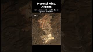 Morenci Copper Mine in Arizona usa timelapse shorts [upl. by Ailenroc]