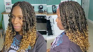 The BEST Crochet BOHO Box Braids  Individual Crochet Box Braids Tutorial [upl. by Apurk956]