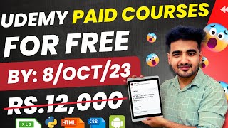 Udemy Free Courses With Free Certificates 🔥 SAVE Rs 12000  Learn Trending Skills [upl. by Locklin]