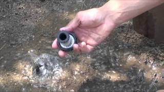 How to stop LowHead Drainage using a Check Valve [upl. by Aihtiekal182]