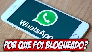 Por que o Whatsapp foi bloqueado no Brasil DE NOVO [upl. by Corenda]