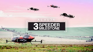 Alauda Aeronautics Completes Three Speeder Operations [upl. by Barton113]