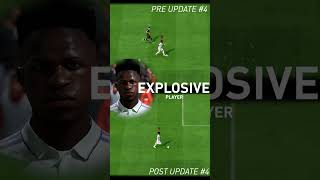 FIFA 23  EXPLOSIVE Player Speed Test Comparison  BEFORE vs AFTER Update 4 shorts [upl. by Ennairrek801]