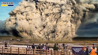 🚨Horrible Today 2nd explosion Yellowstone Giant Geyser threatens lives of visitors in National Park [upl. by Javier]