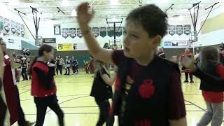 Chilkat Dancers with Haines Students Perform quotKiller Whale Divequot Song [upl. by Carlisle]