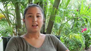 Emilie in English  Maroochy River Park  Sunshine Coast  by Grasshopper Travel [upl. by Aoket]