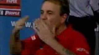 2003 PDC World Darts Final John Part vs Phil Taylor  Part 1 [upl. by Knah]