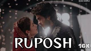 Ruposh  Ost  Kinza Hashmi  Haroon Kadwani [upl. by Leonelle]