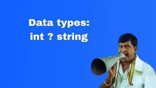 variables and datatypes in CSharp tamil dotnet tutorials csharp programming [upl. by Nogam]