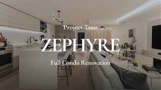 Zephyr Renovation Project Tour  Full Condo Renovation in Vancouver by Enzo Design Build [upl. by Eirena395]